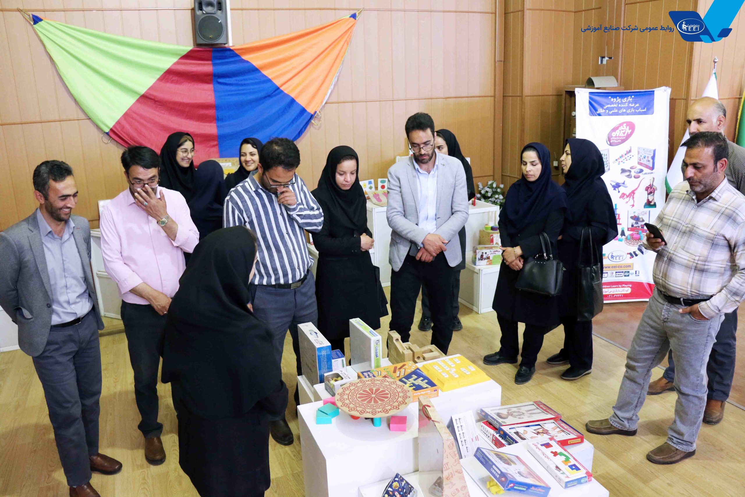 گزارش تصویری بازدید جمعی از مدیران مدارس و پژوهش سرا های شهرستان آوج استان قزوین از شرکت صنایع آموزش