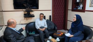 جلسه مدیر عامل شرکت صنایع آموزشی با آقای دکتر بدیعی مدیر کل دفتر کمک آموزشی سازمان پژوهش، برنامه‌ریزی و تألیف کتب درسی وزارت آموزش و پرورش با موضوع همکاری‌های مشترک.